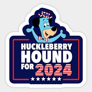 Huckleberry Hound President 2024 USA Sticker